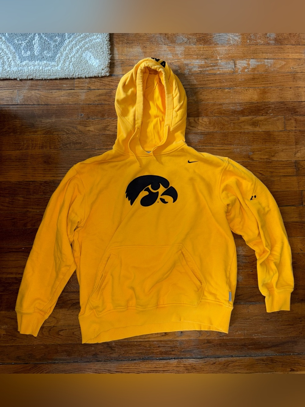 Vintage Nike Iowa Hawkeyes Hoodie Size Mens Large